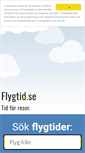 Mobile Screenshot of flygtid.se